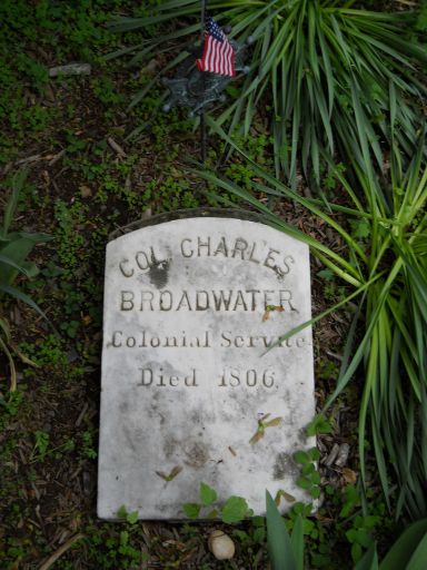 Col. Charles Broadwater Grave Marker